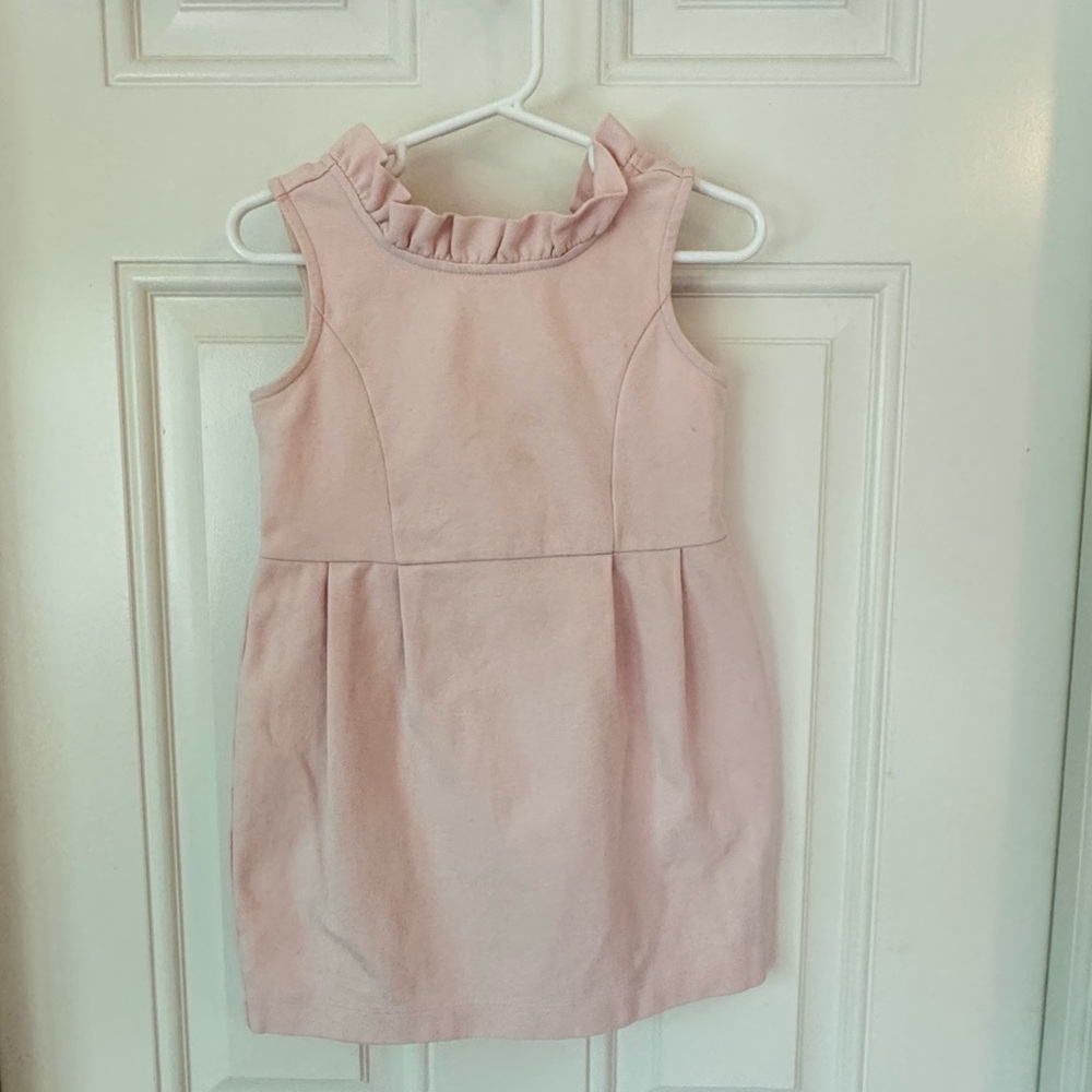 Janie and Jack Light Pink Ruffle Dress